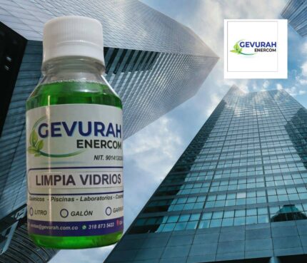 Limpia Vidrios Gevurah para vidrios y superficies brillantes